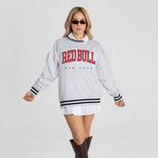 RED BULL NEW YORK EASY ENERGY CREW FLEECE RINGER SWEATSHIRT