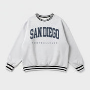 SAN DIEGO FC EASY ENERGY CREW FLEECE RINGER SWEATSHIRT