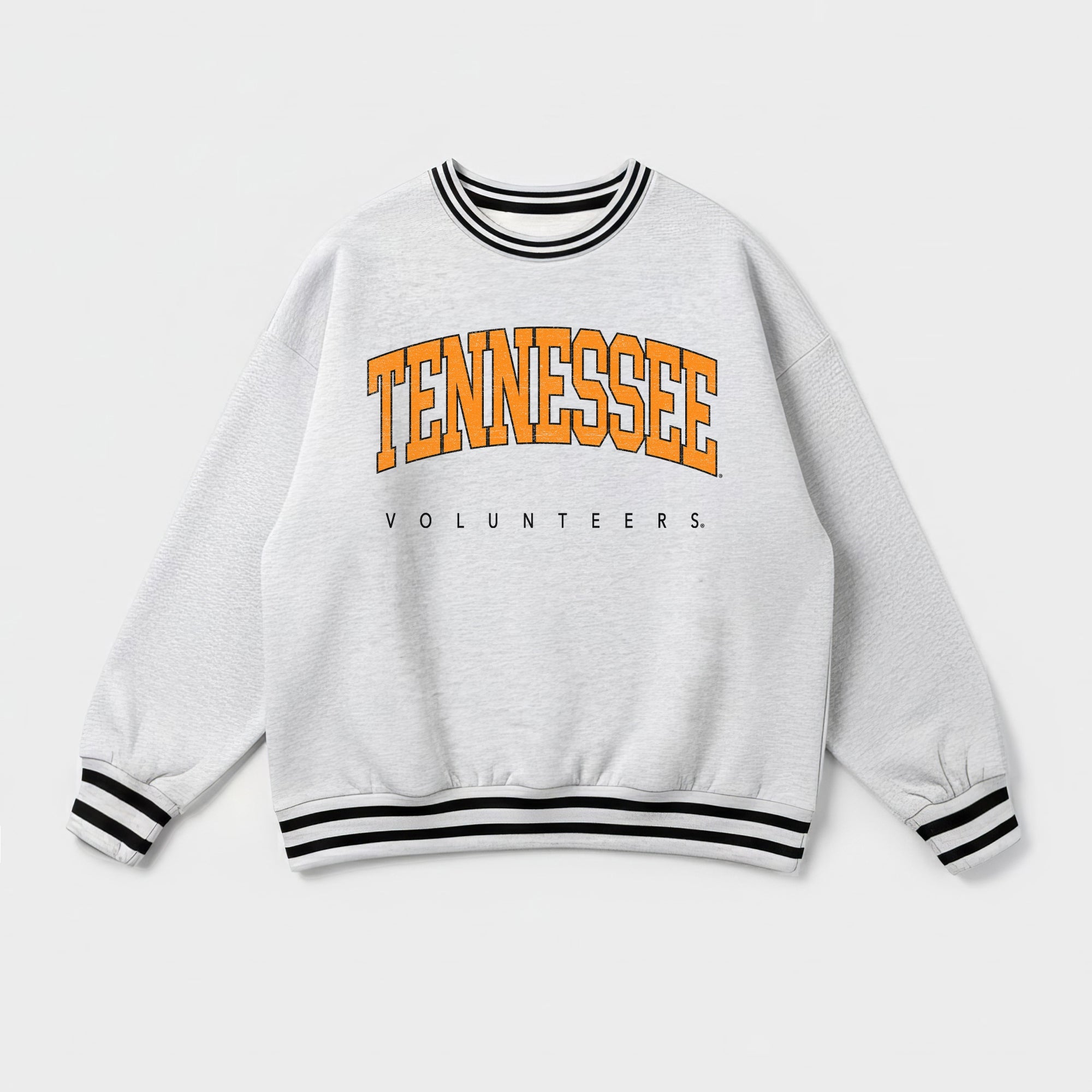 TENNESSEE VOLUNTEERS EASY ENERGY CREW FLEECE RINGER SWEATSHIRT