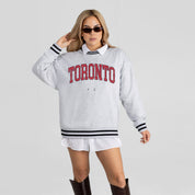 TORONTO FC EASY ENERGY CREW FLEECE RINGER SWEATSHIRT