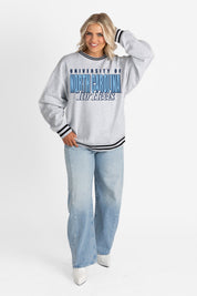 NORTH CAROLINA TAR HEELS SHOWDOWN CREW FLEECE RINGER SWEATSHIRT