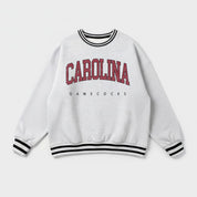 SOUTH CAROLINA GAMECOCKS EASY ENERGY CREW FLEECE RINGER SWEATSHIRT