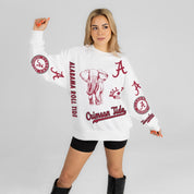 ALABAMA CRIMSON TIDE PRIME TIME PREMIUM CREWNECK SWEATSHIRT