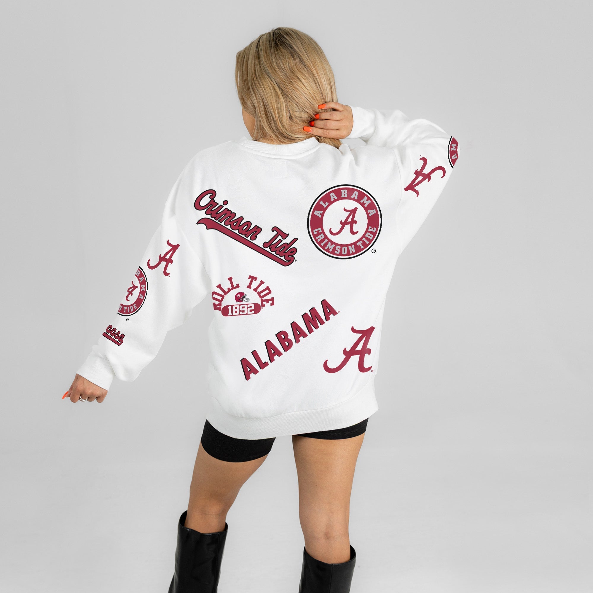 ALABAMA CRIMSON TIDE PRIME TIME PREMIUM CREWNECK SWEATSHIRT