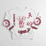 ALABAMA CRIMSON TIDE PRIME TIME PREMIUM CREWNECK SWEATSHIRT