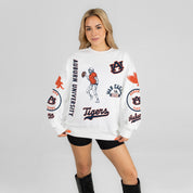 AUBURN TIGERS PRIME TIME PREMIUM CREWNECK SWEATSHIRT