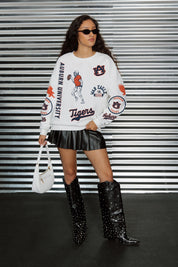AUBURN TIGERS PRIME TIME PREMIUM CREWNECK SWEATSHIRT