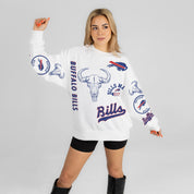 BUFFALO BILLS PRIME TIME PREMIUM CREWNECK SWEATSHIRT