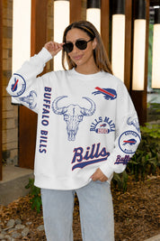 BUFFALO BILLS PRIME TIME PREMIUM CREWNECK SWEATSHIRT