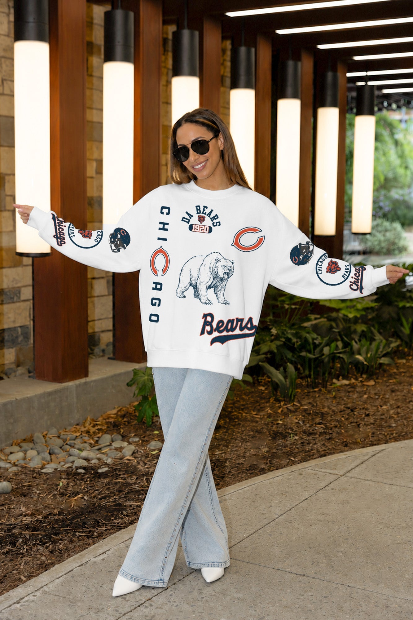 CHICAGO BEARS PRIME TIME PREMIUM CREWNECK SWEATSHIRT
