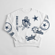 DALLAS COWBOYS PRIME TIME PREMIUM CREWNECK SWEATSHIRT