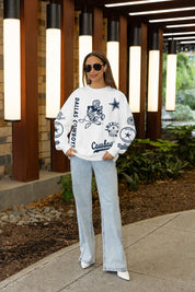 DALLAS COWBOYS PRIME TIME PREMIUM CREWNECK SWEATSHIRT