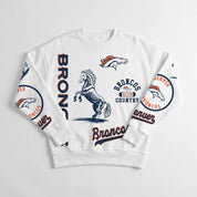 DENVER BRONCOS PRIME TIME PREMIUM CREWNECK SWEATSHIRT