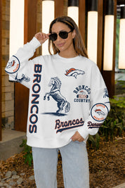 DENVER BRONCOS PRIME TIME PREMIUM CREWNECK SWEATSHIRT