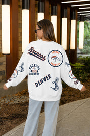 DENVER BRONCOS PRIME TIME PREMIUM CREWNECK SWEATSHIRT