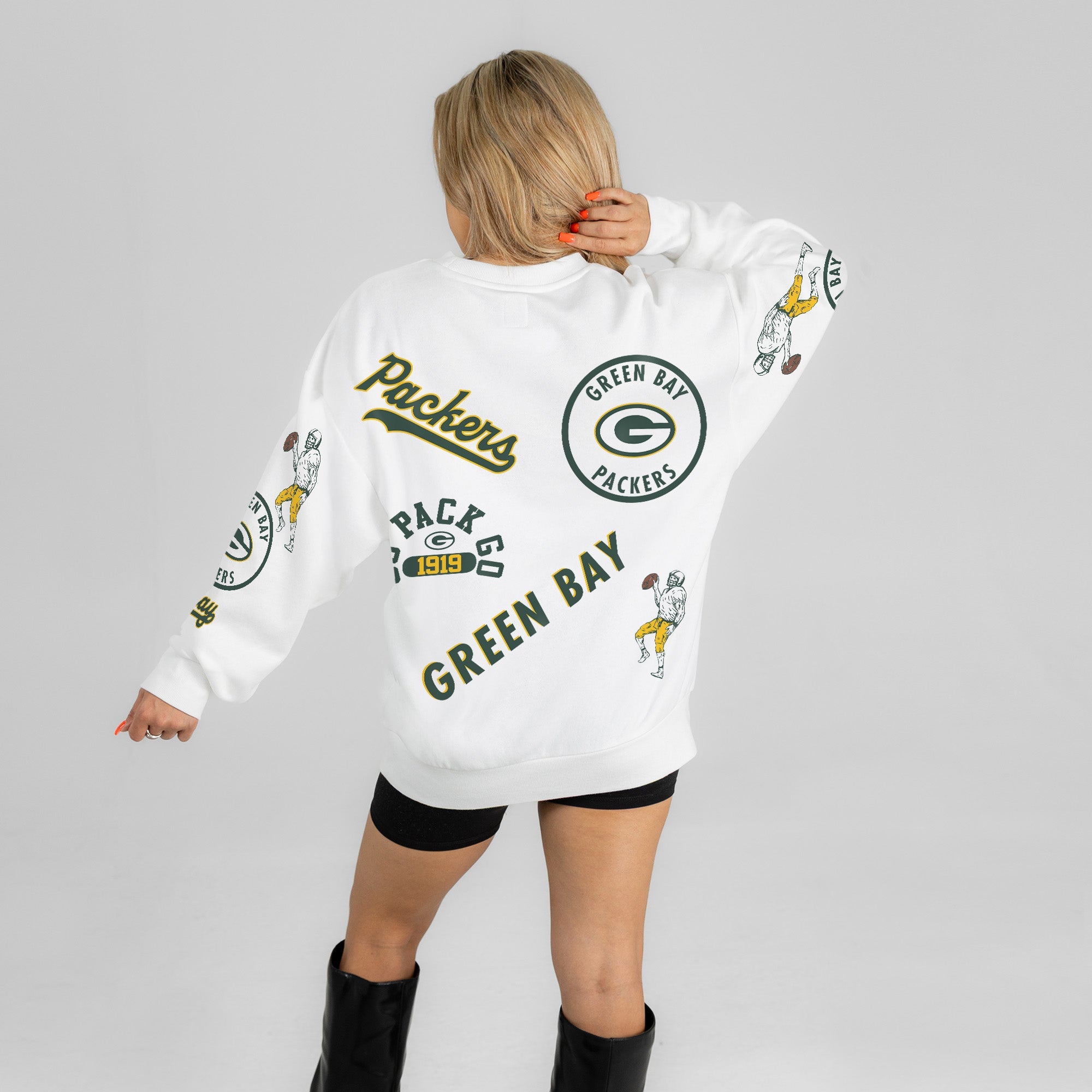 GREEN BAY PACKERS PRIME TIME PREMIUM CREWNECK SWEATSHIRT