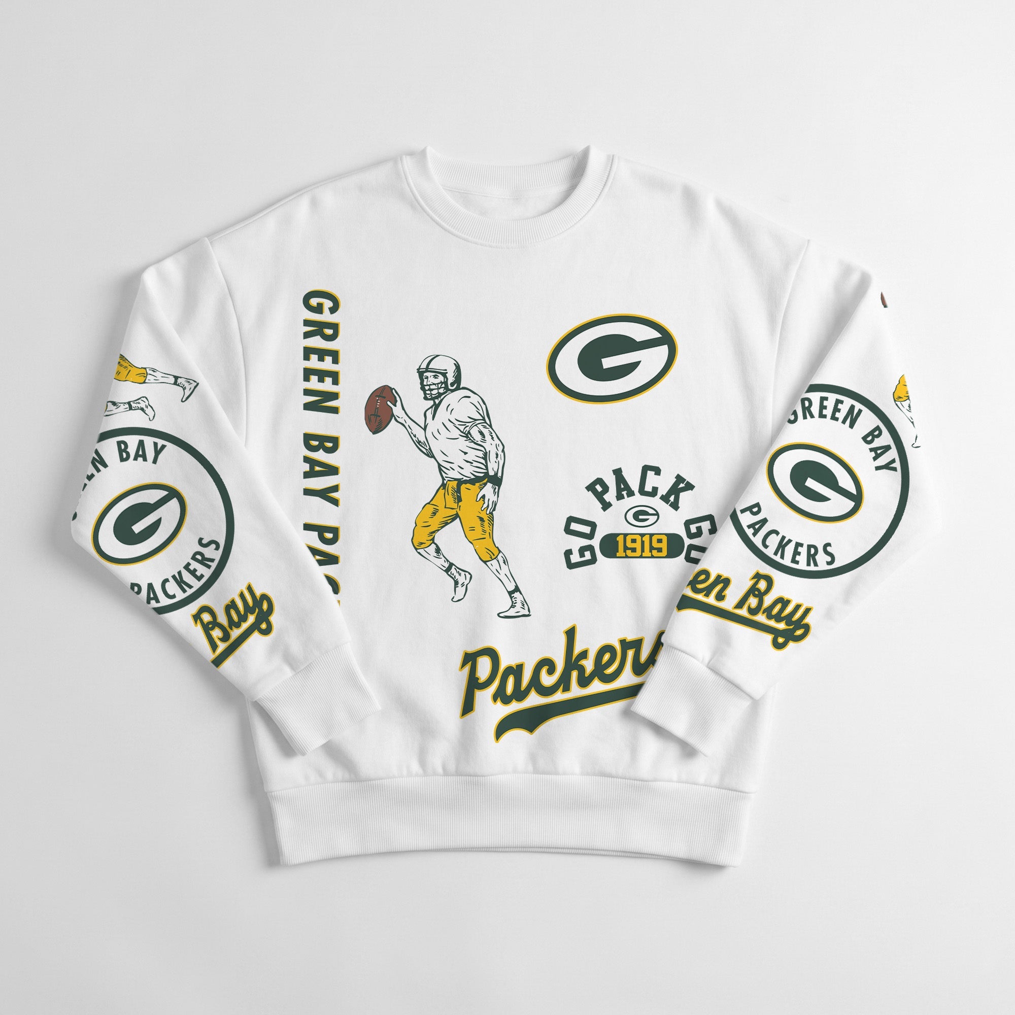 GREEN BAY PACKERS PRIME TIME PREMIUM CREWNECK SWEATSHIRT