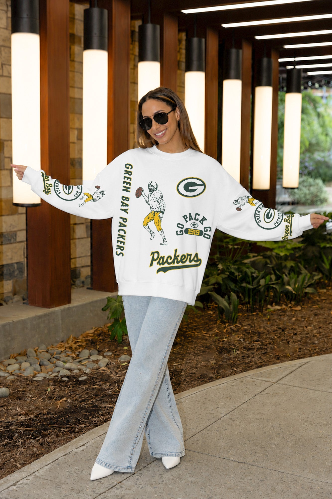 GREEN BAY PACKERS PRIME TIME PREMIUM CREWNECK SWEATSHIRT