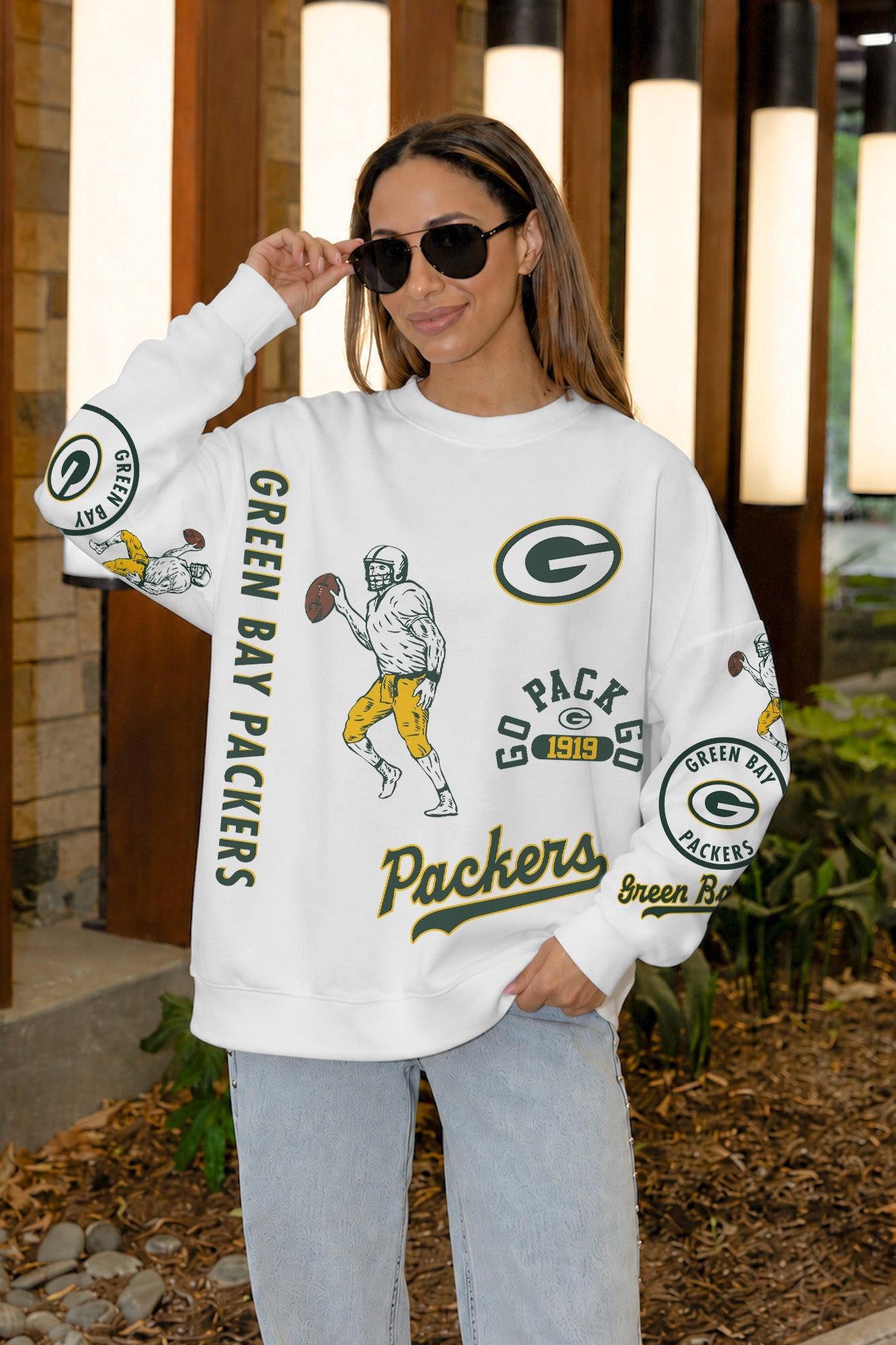 GREEN BAY PACKERS PRIME TIME PREMIUM CREWNECK SWEATSHIRT
