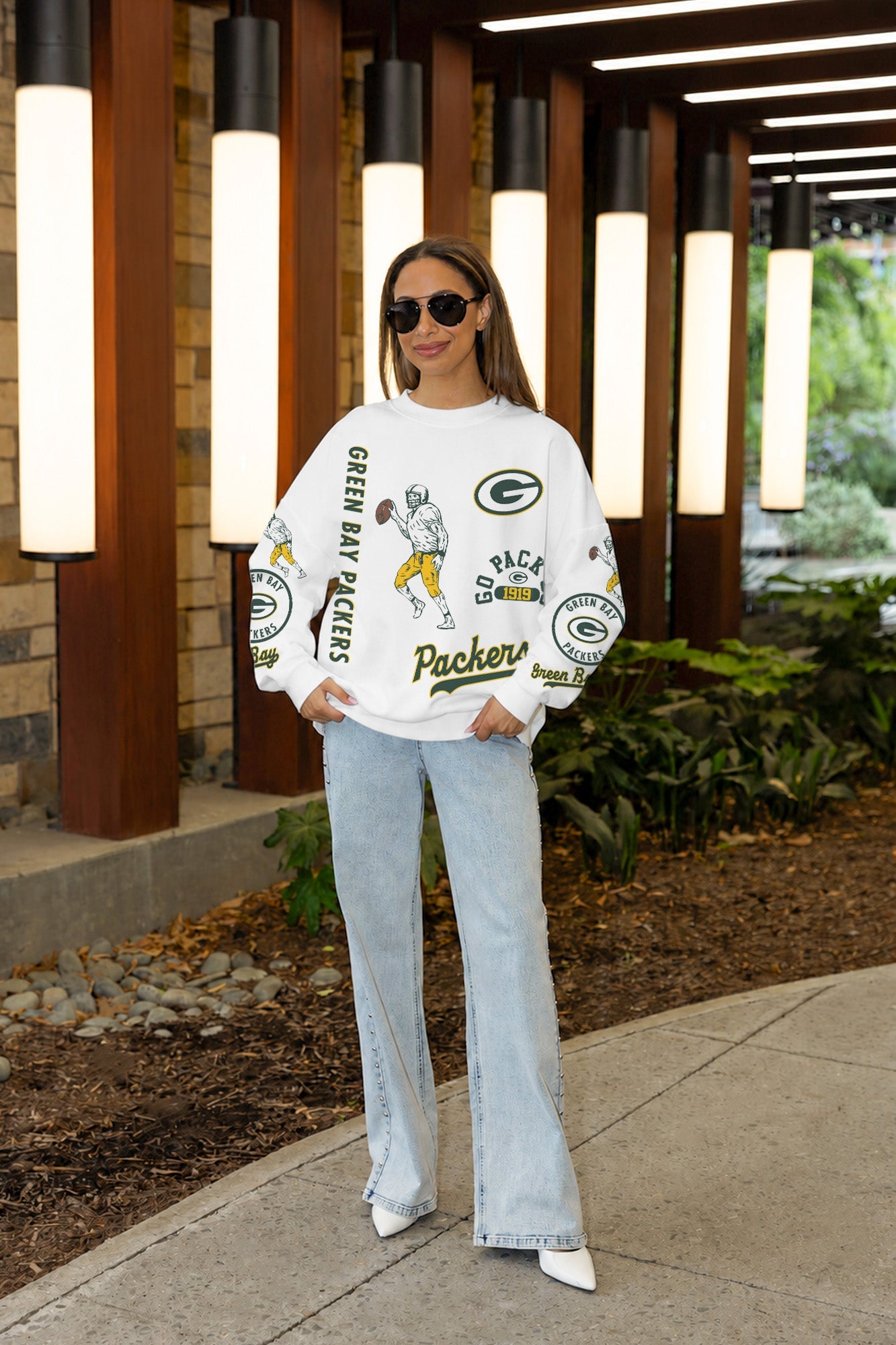 GREEN BAY PACKERS PRIME TIME PREMIUM CREWNECK SWEATSHIRT