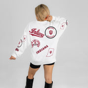 INDIANA HOOSIERS PRIME TIME PREMIUM CREWNECK SWEATSHIRT