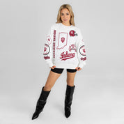 INDIANA HOOSIERS PRIME TIME PREMIUM CREWNECK SWEATSHIRT