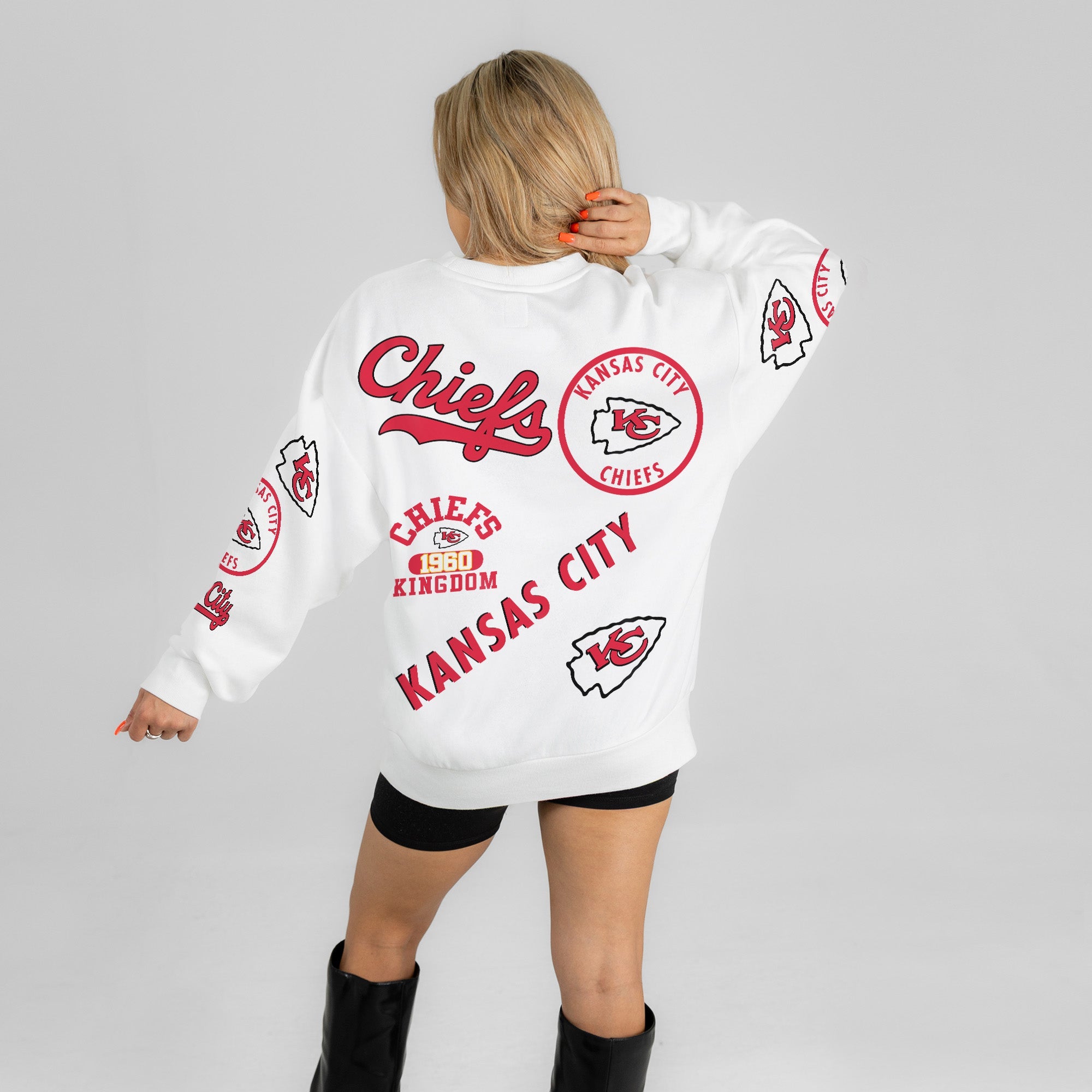KANSAS CITY CHIEFS PRIME TIME PREMIUM CREWNECK SWEATSHIRT