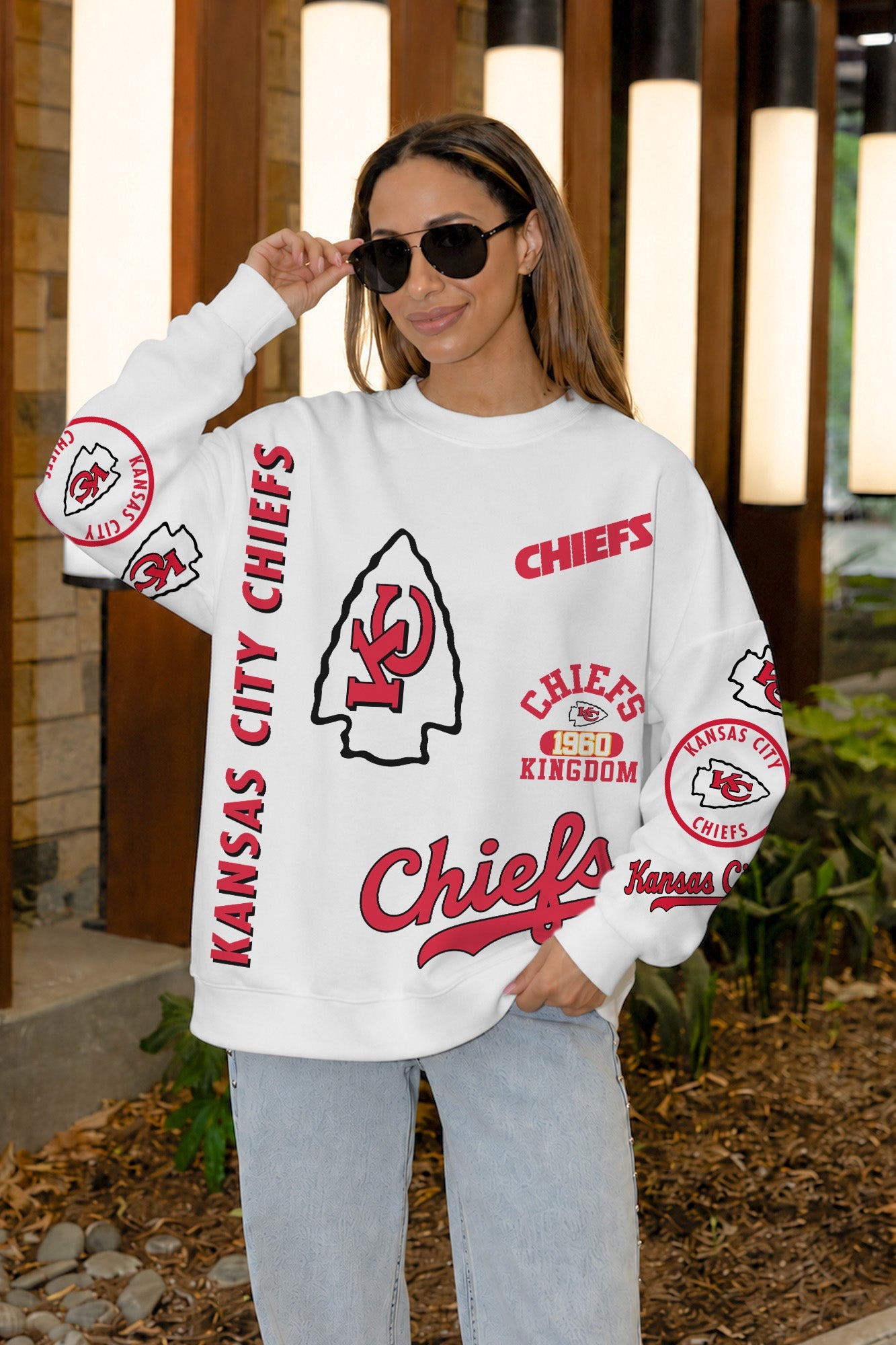KANSAS CITY CHIEFS PRIME TIME PREMIUM CREWNECK SWEATSHIRT