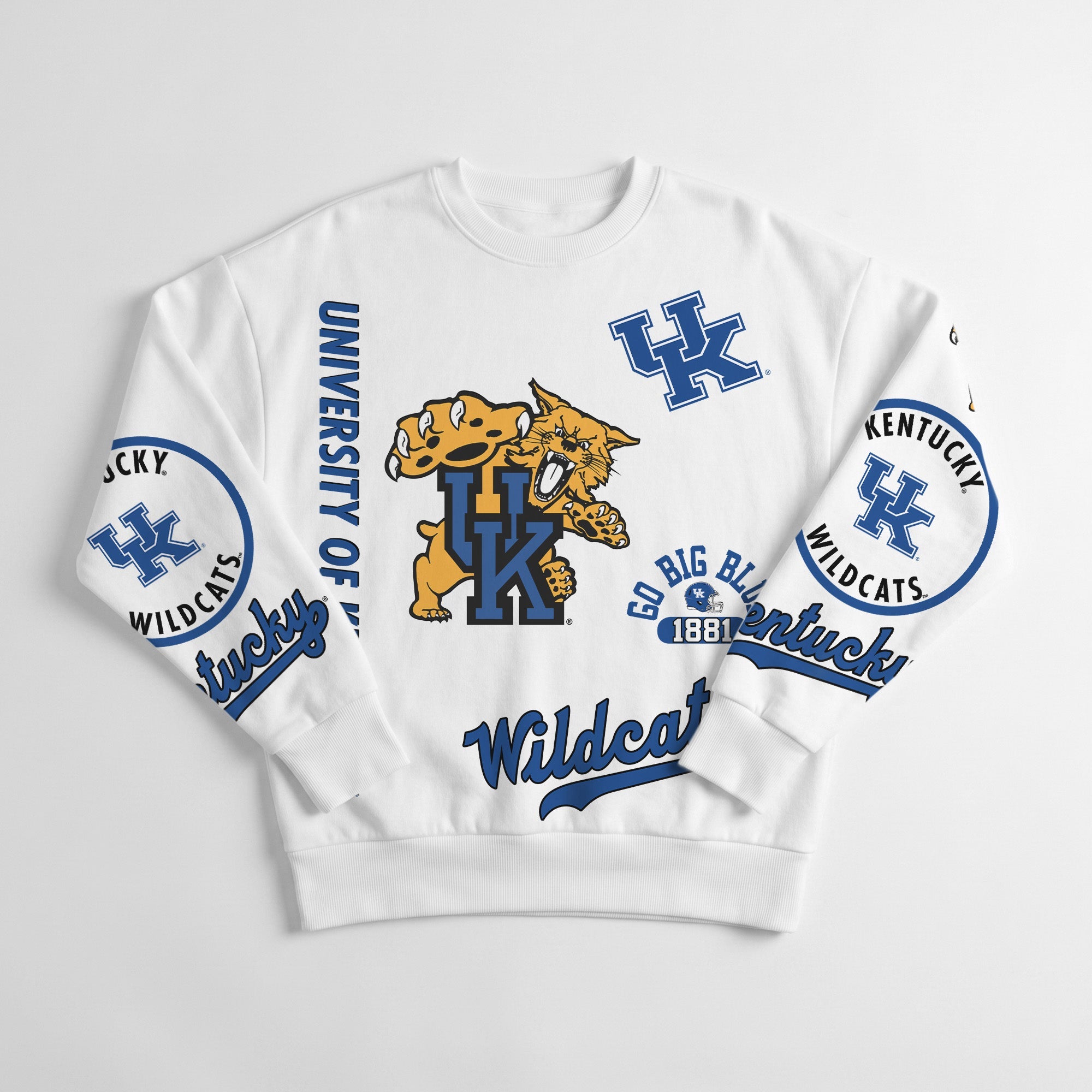 KENTUCKY WILDCATS PRIME TIME PREMIUM CREWNECK SWEATSHIRT