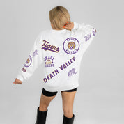 LSU TIGERS PRIME TIME PREMIUM CREWNECK SWEATSHIRT