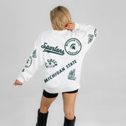 MICHIGAN STATE SPARTANS PRIME TIME PREMIUM CREWNECK SWEATSHIRT