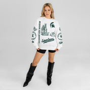 MICHIGAN STATE SPARTANS PRIME TIME PREMIUM CREWNECK SWEATSHIRT