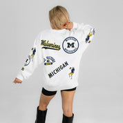 MICHIGAN WOLVERINES PRIME TIME PREMIUM CREWNECK SWEATSHIRT