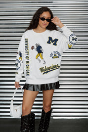 MICHIGAN WOLVERINES PRIME TIME PREMIUM CREWNECK SWEATSHIRT