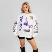 MINNESOTA VIKINGS PRIME TIME PREMIUM CREWNECK SWEATSHIRT