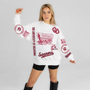 OKLAHOMA SOONERS PRIME TIME PREMIUM CREWNECK SWEATSHIRT