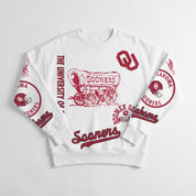 OKLAHOMA SOONERS PRIME TIME PREMIUM CREWNECK SWEATSHIRT