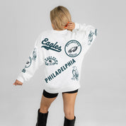PHILADELPHIA EAGLES PRIME TIME PREMIUM CREWNECK SWEATSHIRT