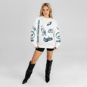 PHILADELPHIA EAGLES PRIME TIME PREMIUM CREWNECK SWEATSHIRT