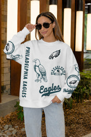 PHILADELPHIA EAGLES PRIME TIME PREMIUM CREWNECK SWEATSHIRT
