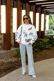 PHILADELPHIA EAGLES PRIME TIME PREMIUM CREWNECK SWEATSHIRT