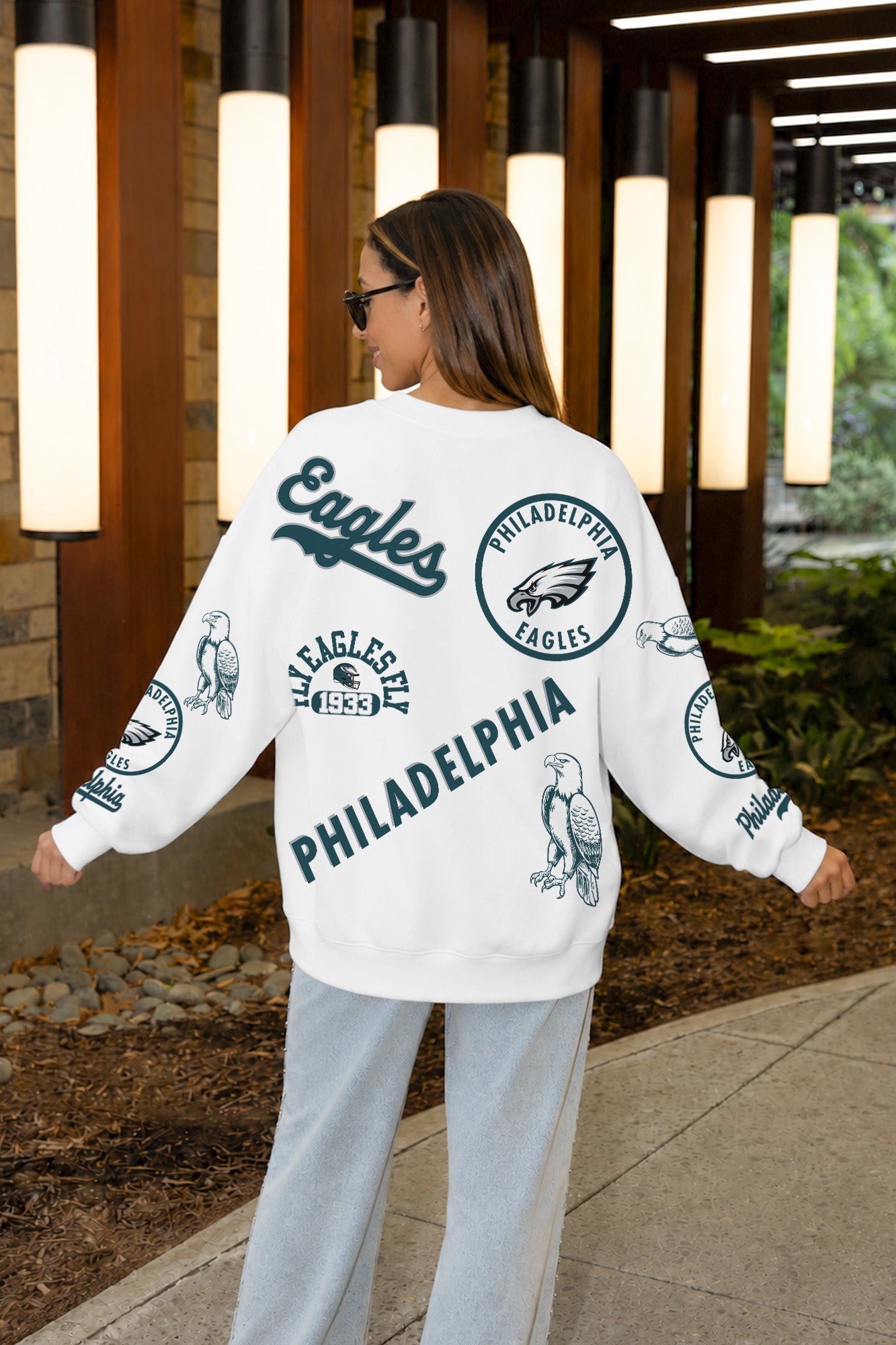 PHILADELPHIA EAGLES PRIME TIME PREMIUM CREWNECK SWEATSHIRT