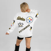 PITTSBURGH STEELERS PRIME TIME PREMIUM CREWNECK SWEATSHIRT