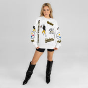 PITTSBURGH STEELERS PRIME TIME PREMIUM CREWNECK SWEATSHIRT