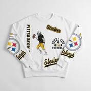 PITTSBURGH STEELERS PRIME TIME PREMIUM CREWNECK SWEATSHIRT