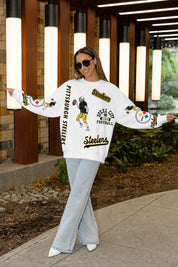 PITTSBURGH STEELERS PRIME TIME PREMIUM CREWNECK SWEATSHIRT