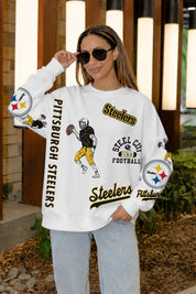 PITTSBURGH STEELERS PRIME TIME PREMIUM CREWNECK SWEATSHIRT