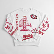 SAN FRANCISCO 49ERS PRIME TIME PREMIUM CREWNECK SWEATSHIRT