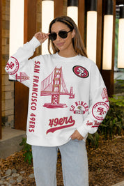 SAN FRANCISCO 49ERS PRIME TIME PREMIUM CREWNECK SWEATSHIRT