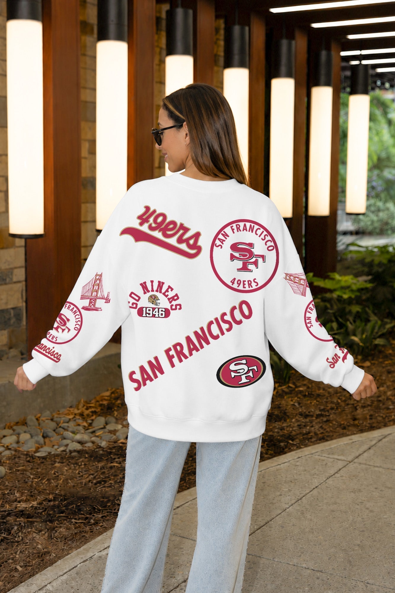 SAN FRANCISCO 49ERS PRIME TIME PREMIUM CREWNECK SWEATSHIRT